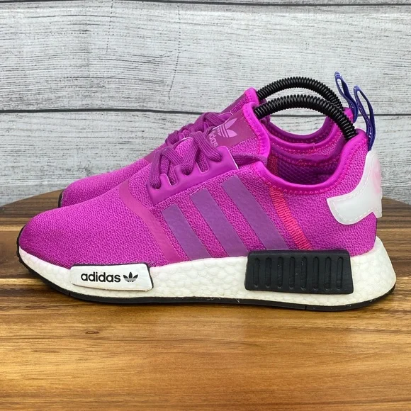 adidas | Shoes | Adidas Nmd R Vivid Pink White Sneaker Bd827 Womens Shoe  Size 65 | Poshmark
